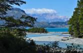 Mais um cartão postal da Carretera Austral, o lago General carrera, na região de Puerto Rio Tranquilo, no sul do Chile